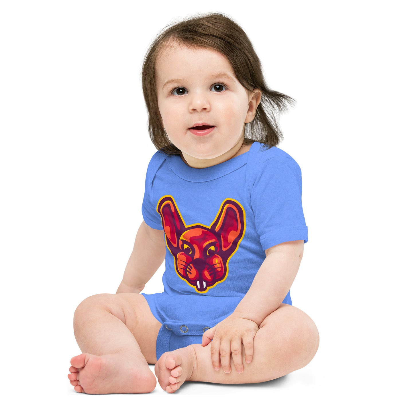 Baby short sleeve one piece - Uncle Rat